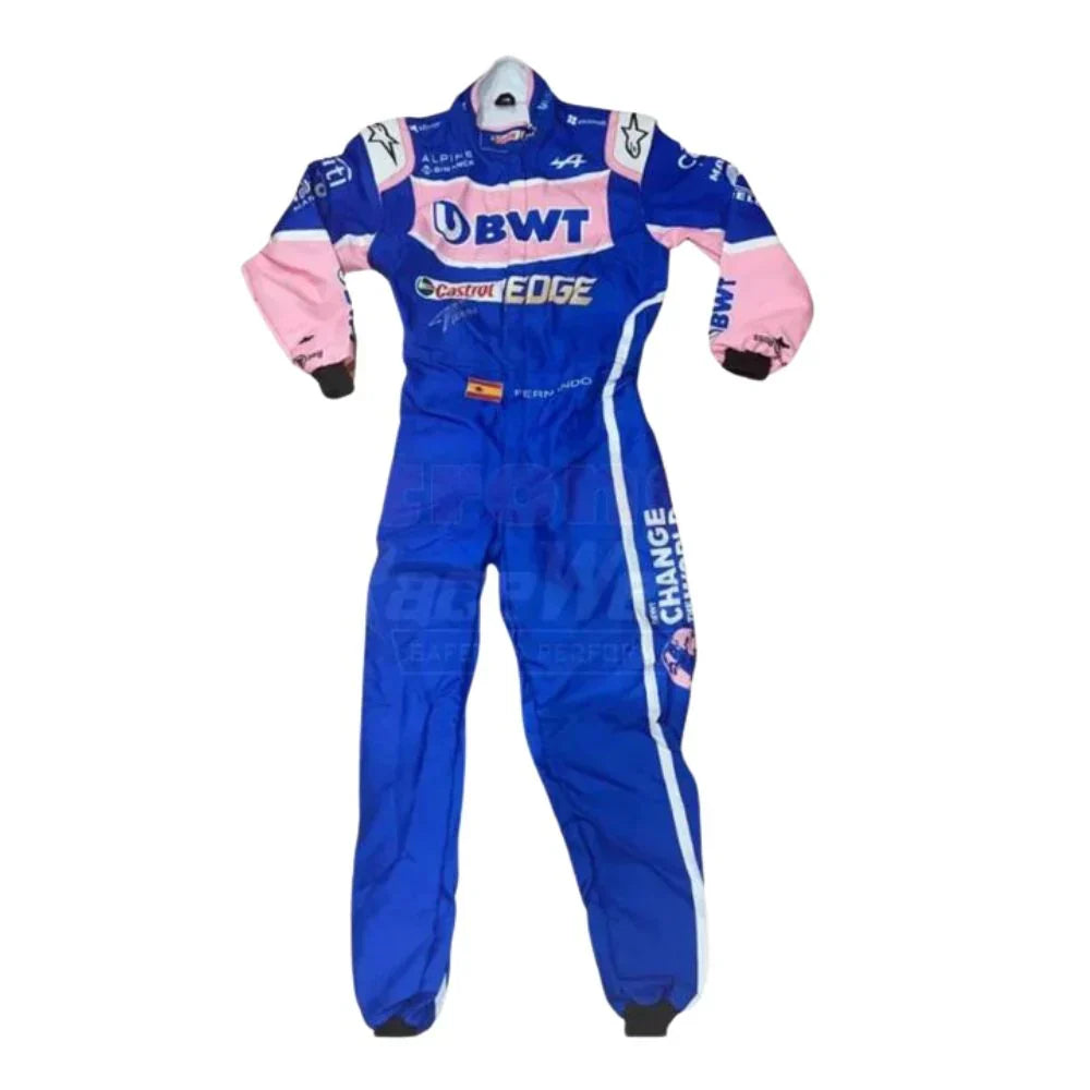 2022 FERNANDO ALONSO ALPHINE F1 RACE SUIT - Fine Racewears