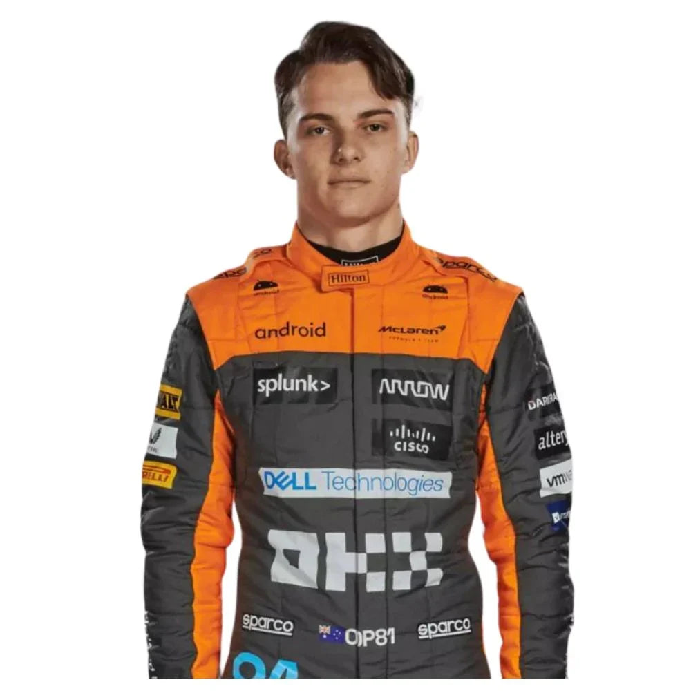 2023 Oscar Piastri McLaren F1 Race Suit - Fine Racewears