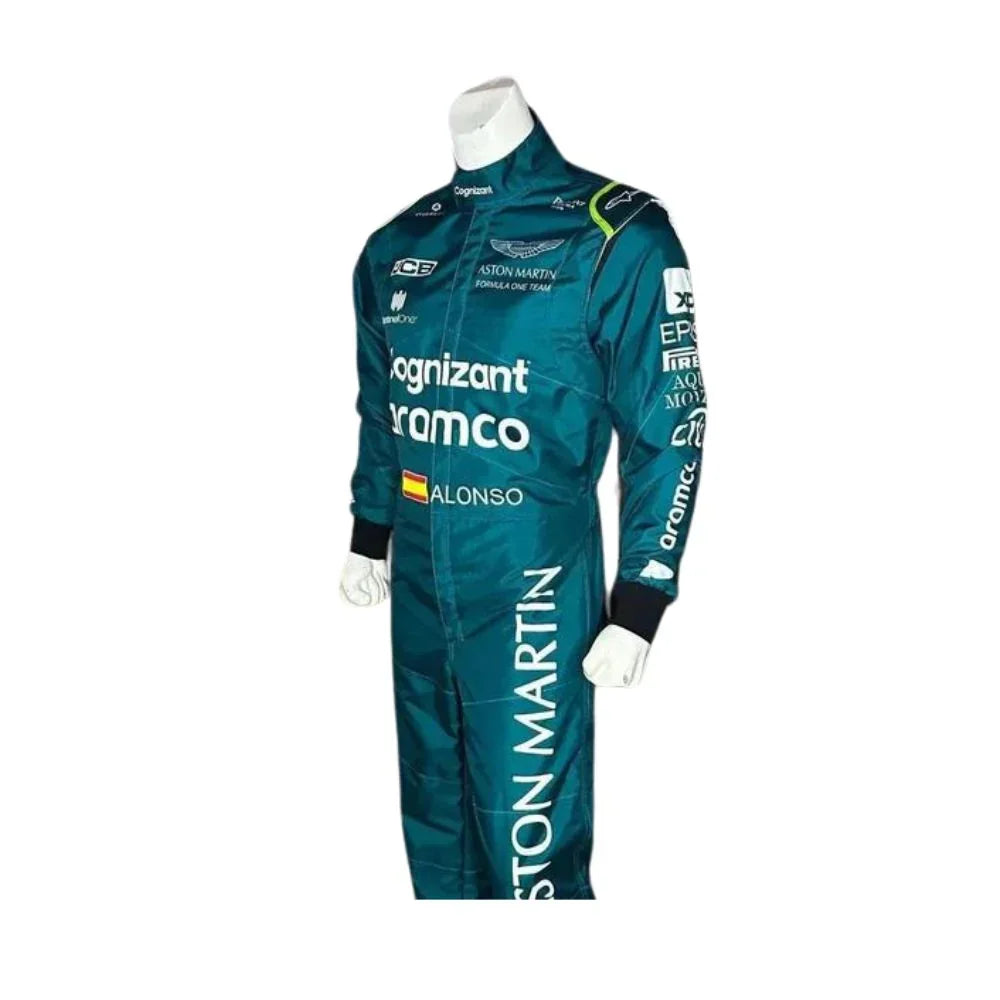 2023 Fernando Alonso Aston Martin F1 Race Suit - Fine Racewears