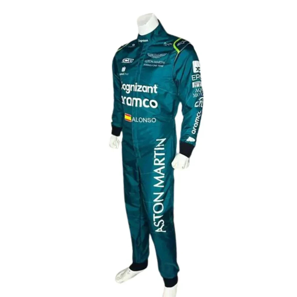 2023 Fernando Alonso Aston Martin F1 Race Suit - Fine Racewears