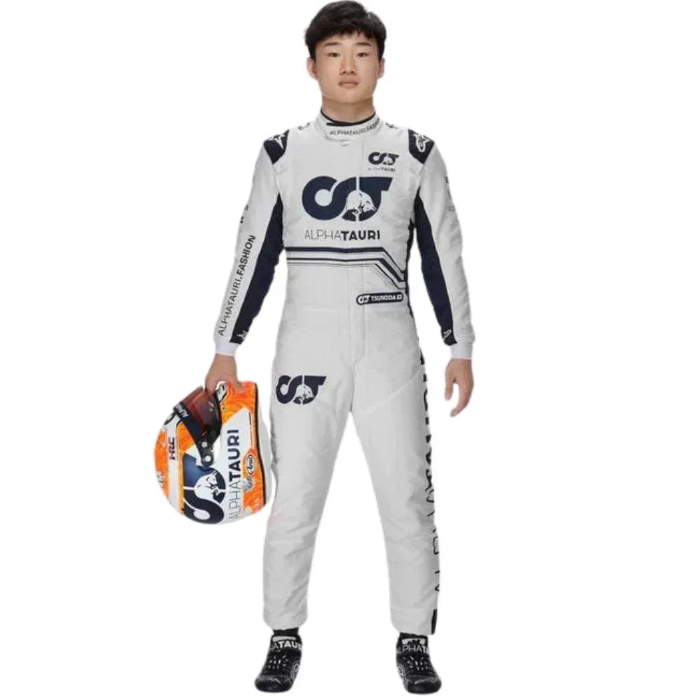 2022 Yuki Tsunoda AlphaTauri F1 Race Suit - Fine Racewears