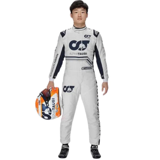 2022 Yuki Tsunoda AlphaTauri F1 Race Suit - Fine Racewears