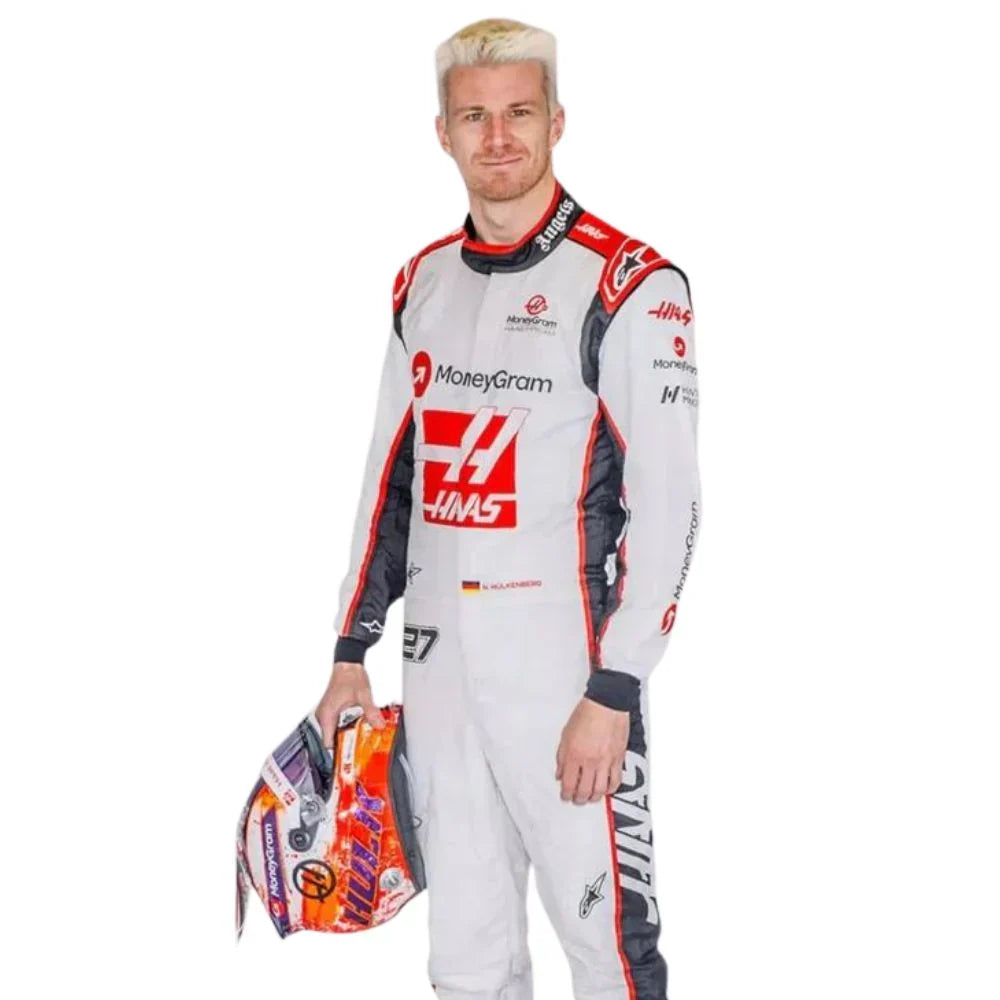 2023 Nico Hulkenberg Haas F1 Race Suit - Fine Racewears