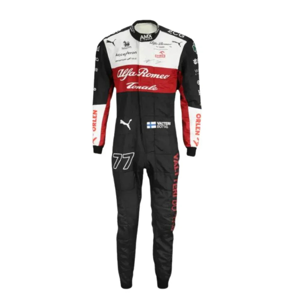 2022 Valtteri Bottas Alfa Romeo F1 Race Suit - Fine Racewears
