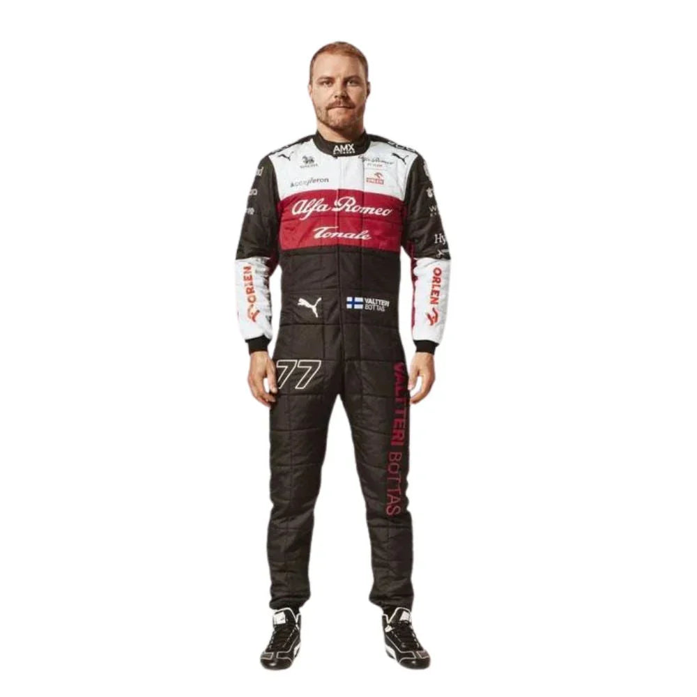 2022 Valtteri Bottas Alfa Romeo F1 Race Suit - Fine Racewears