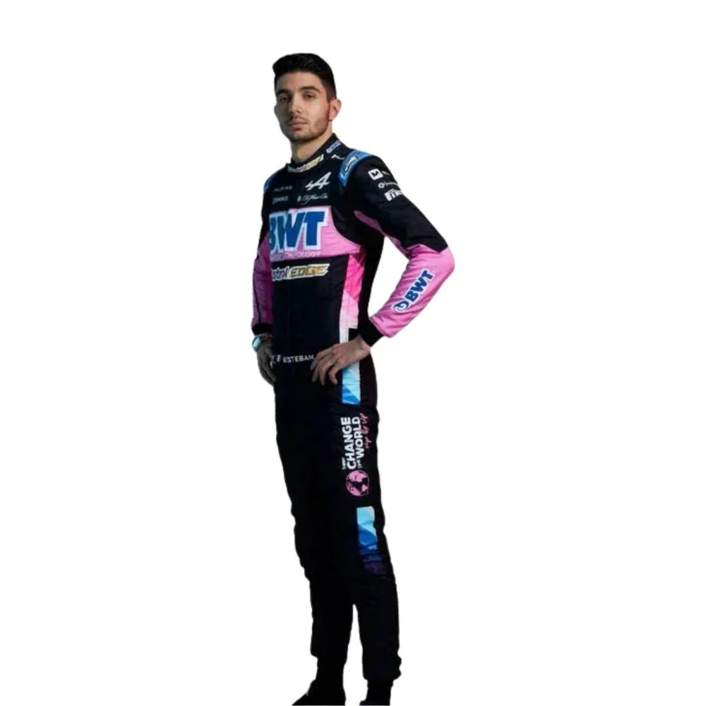 2024 Esteban Ocon BWT Alpine F1 Race Suit - Fine Racewears