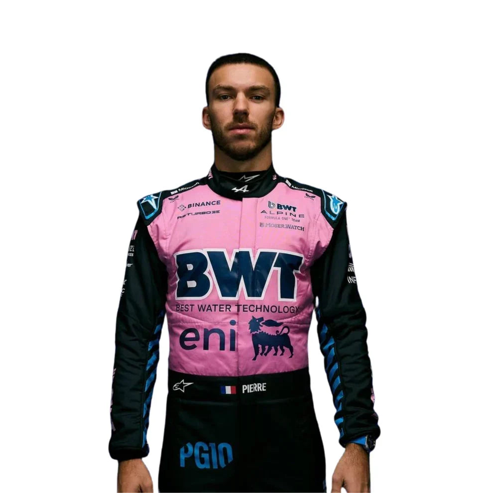 2025 Pierre Gasly BWT Alpine F1 Race Suit - Fine Racewears