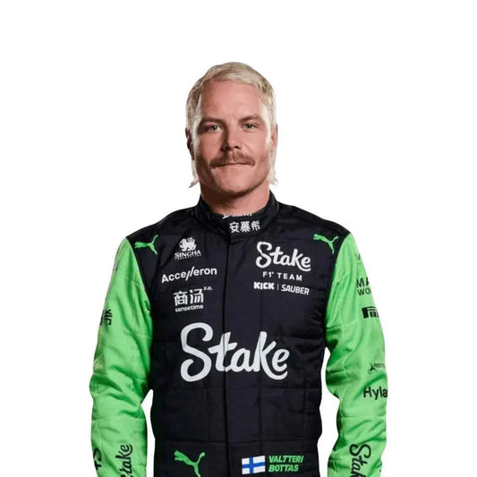 Valtteri Bottas 2024 Stake F1 Racing Suit | Fine Racegear