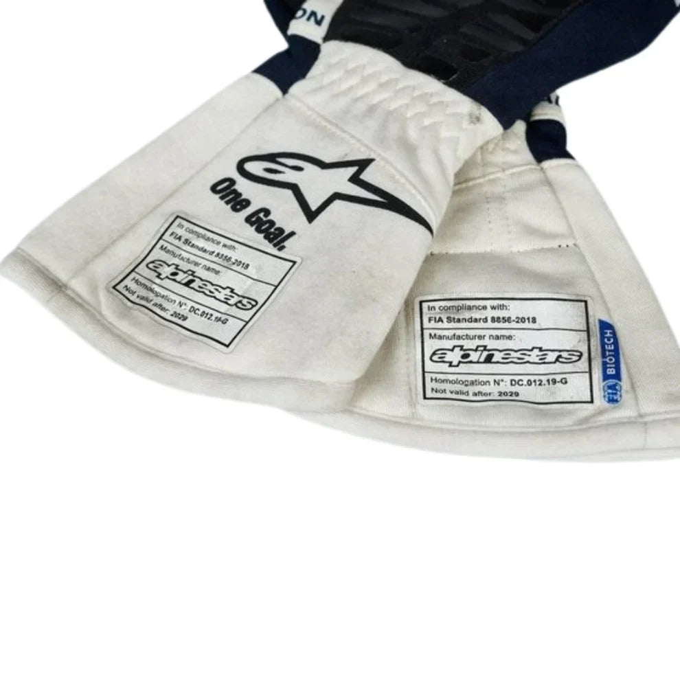 2022 Yuki Tsunoda Alphatauri F1 Race Gloves - Fine Racewears