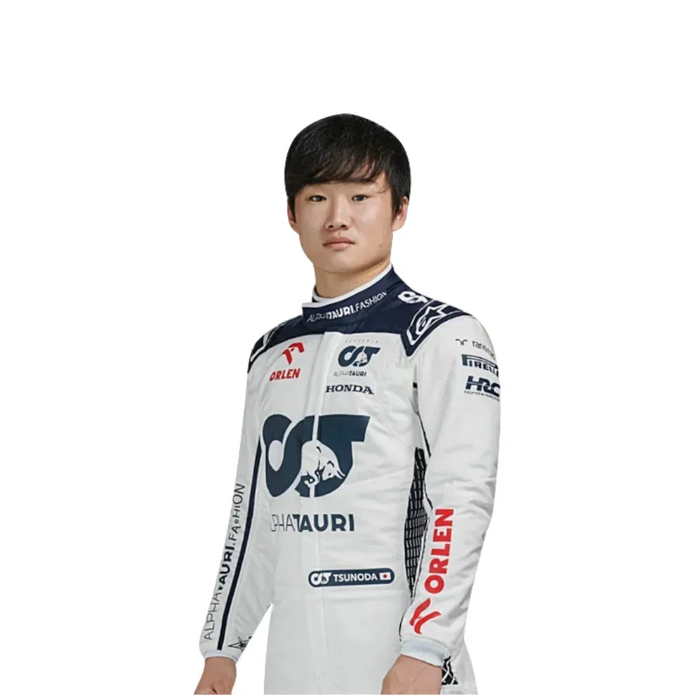 2023 Yuki Tsunoda AlphaTauri F1 Race Suit - Fine Racewears