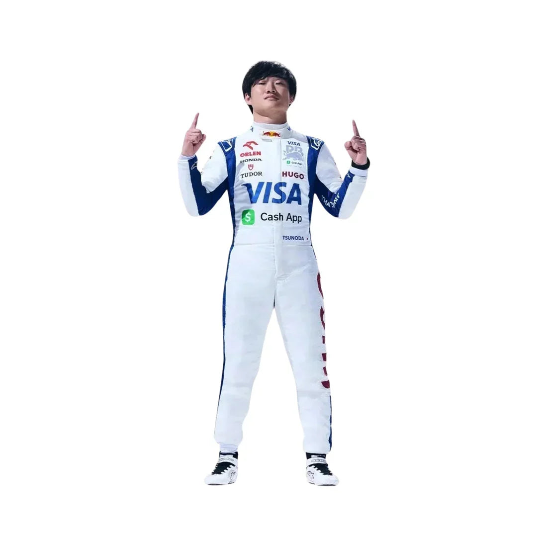 2024 Yuki Tsunoda VISA RB F1 Race Suit - Fine Racewears