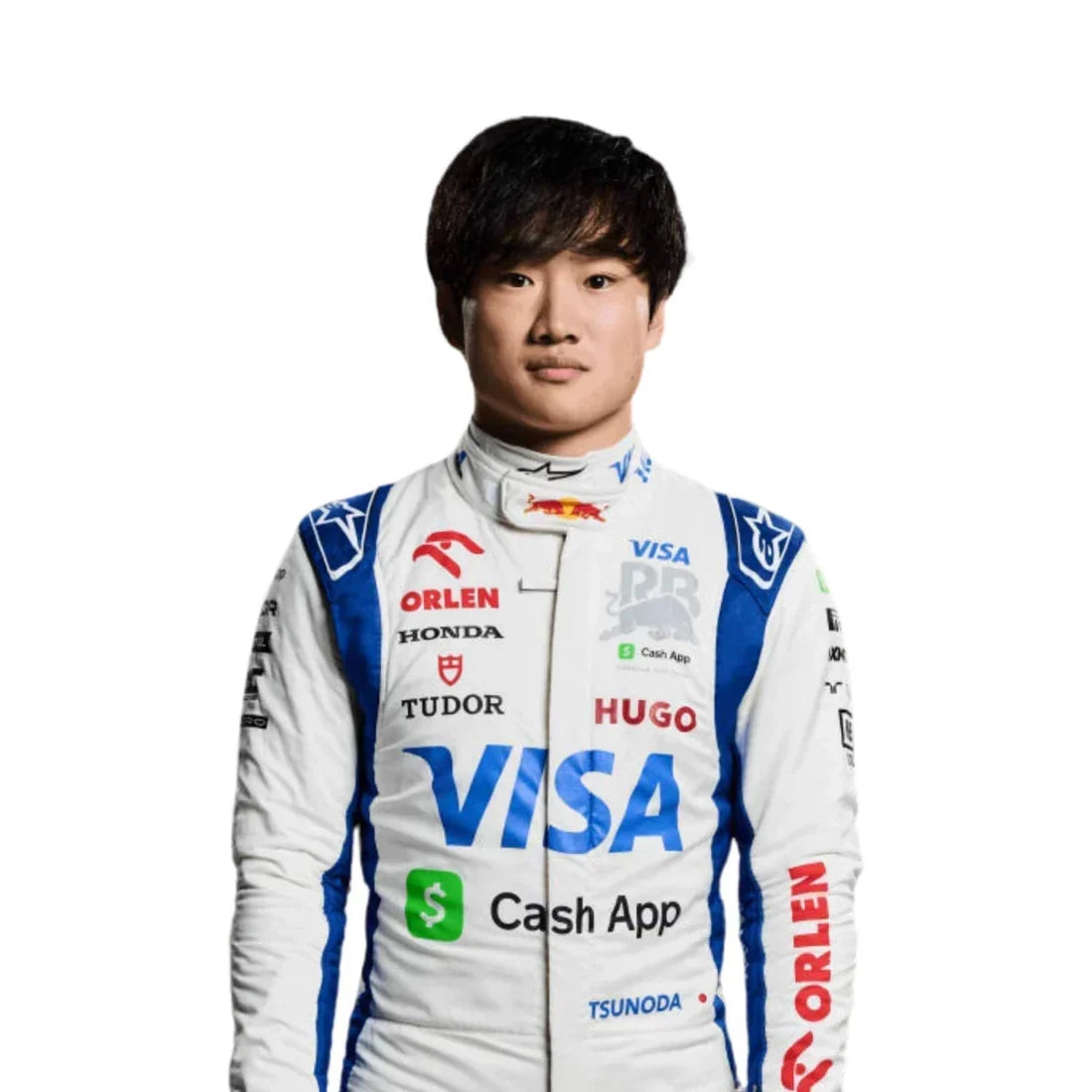 2024 Yuki Tsunoda VISA RB F1 Race Suit - Fine Racewears