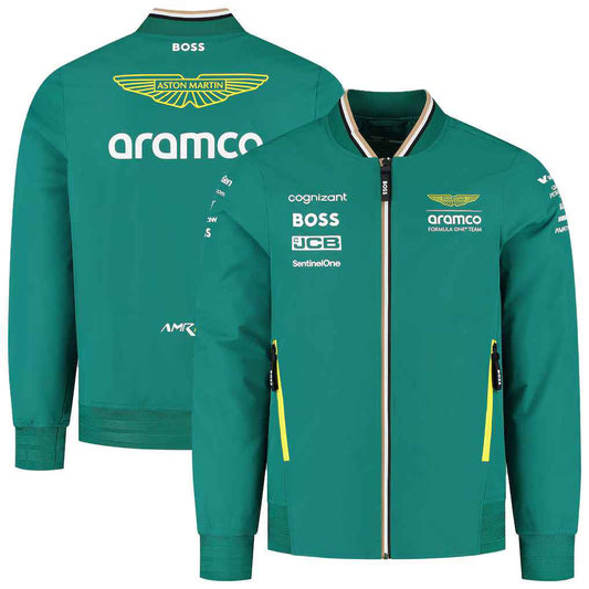 2025 Aston Martin Aramco F1 Team Softshell Jacket