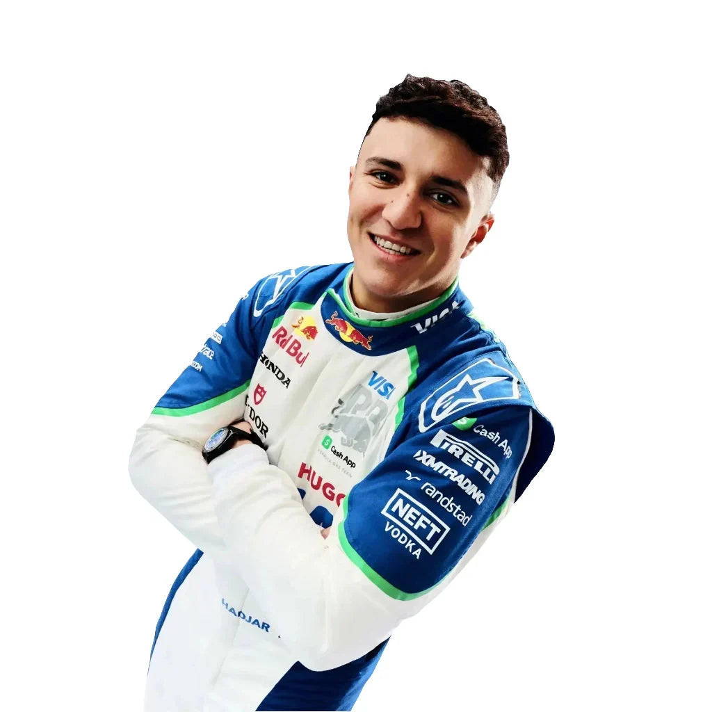 Isack Hadjar 2025 Racing Bulls F1 Inspired Race Suit | Fine Racegear - Fine Racewears
