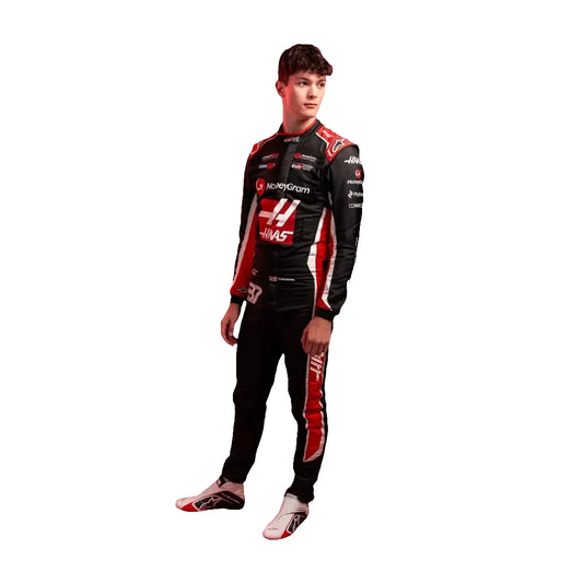 Oliver Bearman 2025 Haas F1 Inspired Race Suit | Fine Racegear - Fine Racewears
