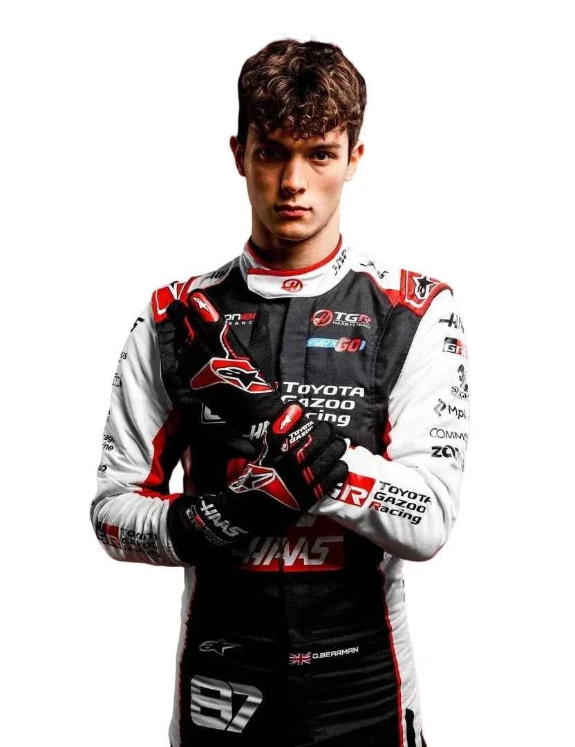 2026 F1 Racing Suit Worn by Esteban Ocon & Oliver Bearman | Haas F1 Team