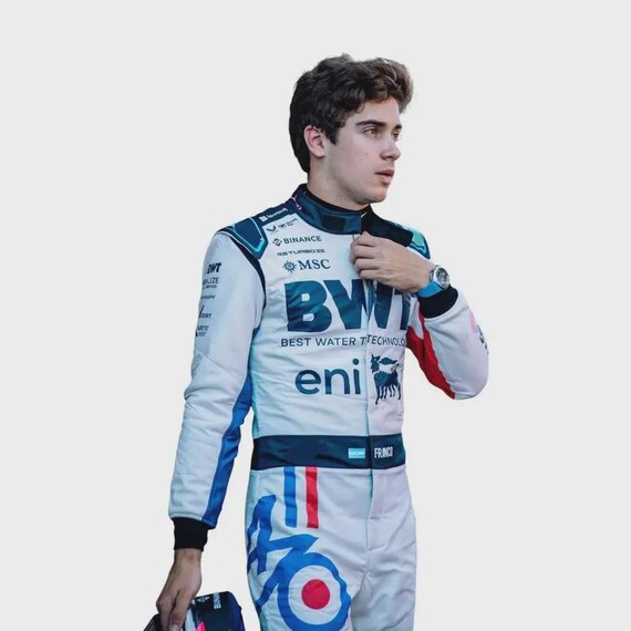 2025 Franco Colapinto Spanish GP celebrate 70 years Race Suit - Fine Racewears