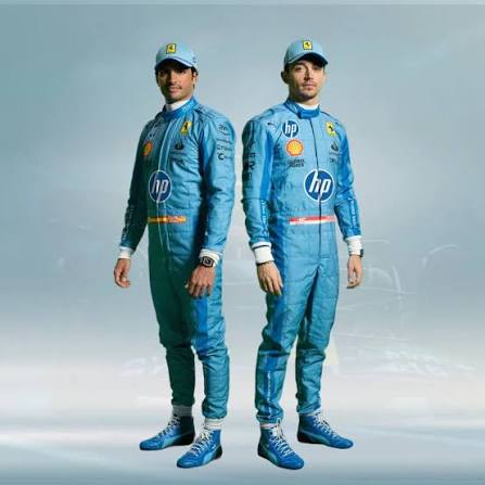 Carlos Sainz 2024 Ferrari F1 Inspired Race Suit | Fine Racegear - Fine Racewears