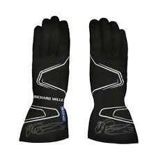 2022 Daniel Ricciardo F1 Race Gloves Belgian GP - Fine Racewears
