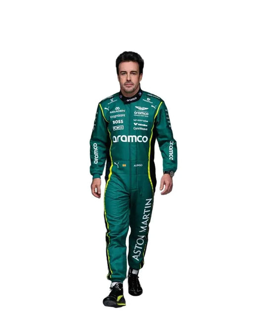 2026 Fernando Alonso & Lance Stroll Aston Martin F1 Racing Suit