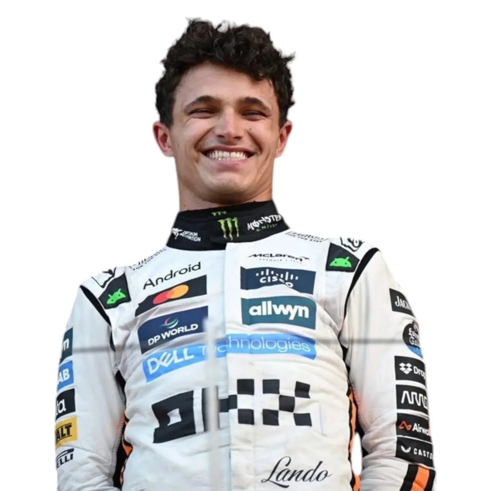 2025 Lando Norris Mclaren Monaco GP Race Suit - Fine Racewears