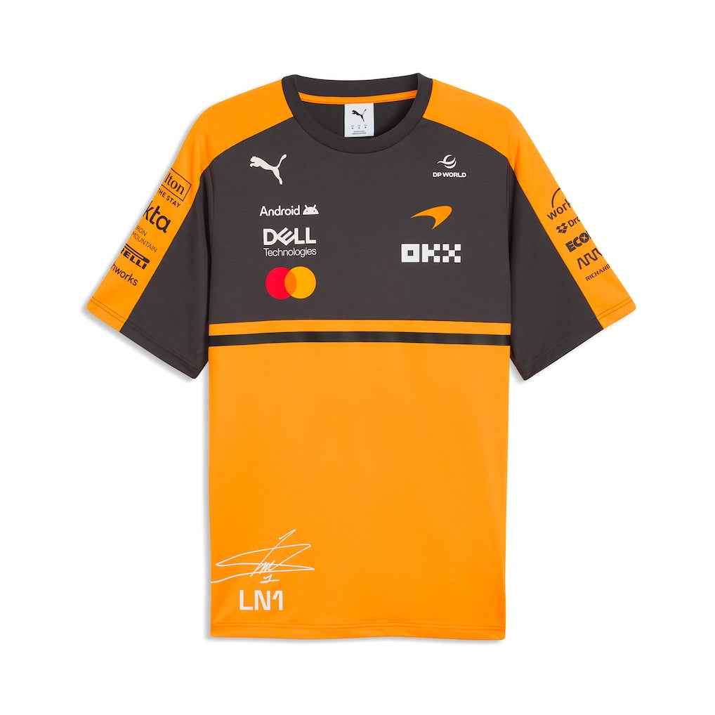 McLaren 2026 Team Lando Norris Driver Set Up T-Shirt
