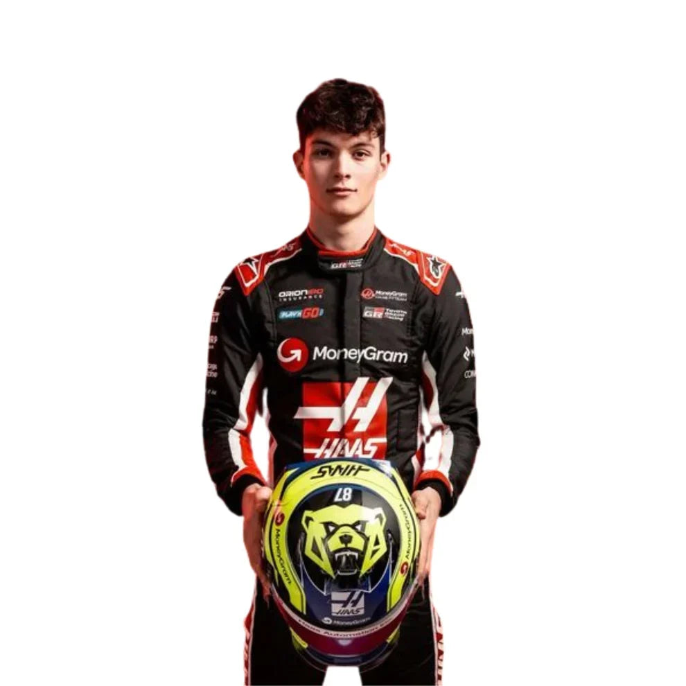 2025 Oliver Bearman Hass F1 Race Suit - Fine Racewears