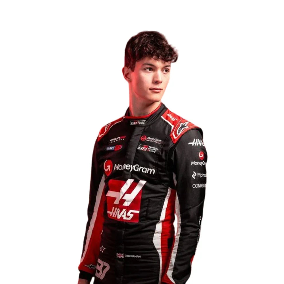 2025 Oliver Bearman Hass F1 Race Suit - Fine Racewears