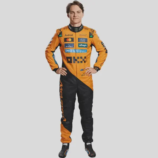 Oscar Piastri 2025 McLaren F1 Inspired Race Suit | Fine Racegear - Fine Racewears