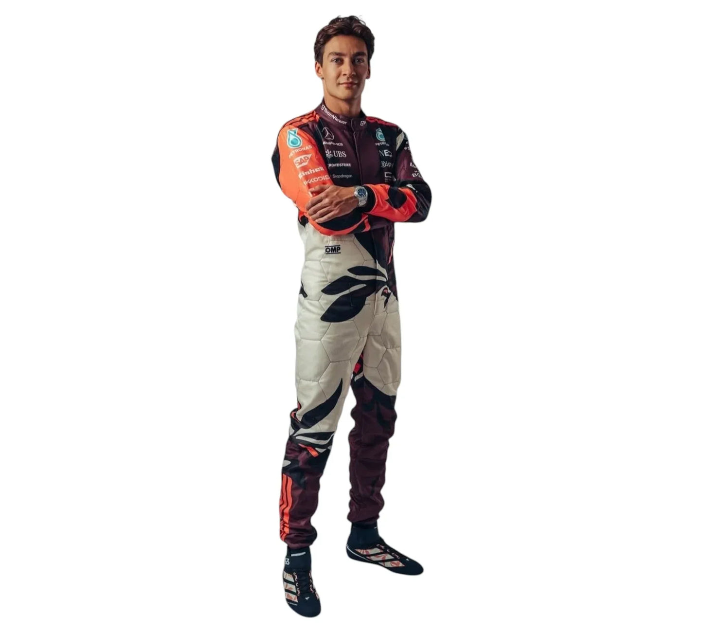 George Russell 2025 Mercedes F1 Inspired Race Suit | Fine Racegear - Fine Racewears