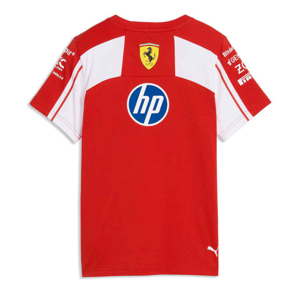 Scuderia Ferrari 2026 Team T-Shirt - Kids