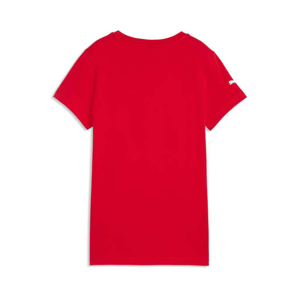 Scuderia Ferrari Puma Large Shield T-Shirt - Red - Womens
