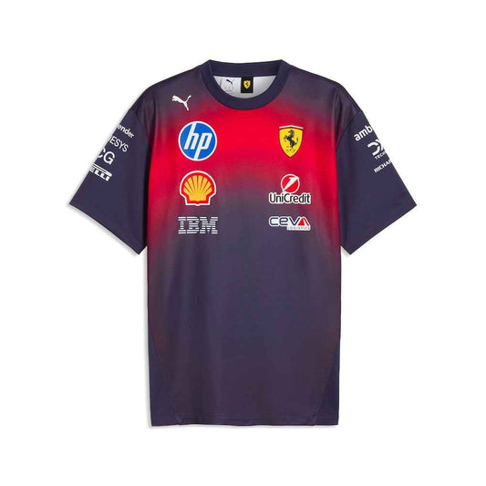 Scuderia Ferrari Team Special Edition Shanghai GP T-Shirt - Plum