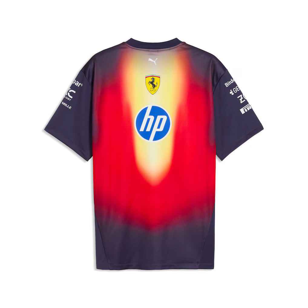 Scuderia Ferrari Team Special Edition Shanghai GP T-Shirt - Plum