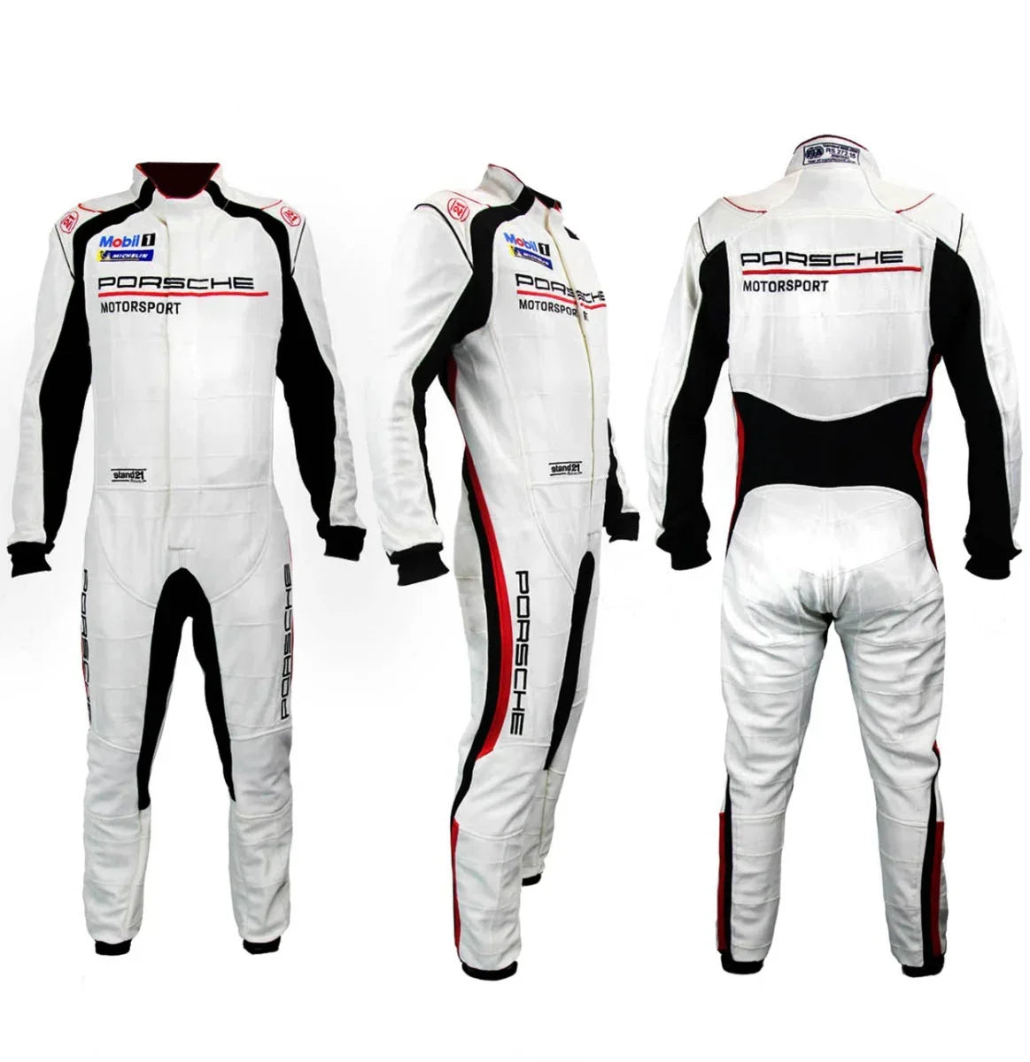 Porsche Motorsport Race Suit La Couture Hybrid, black - Fine Racewears
