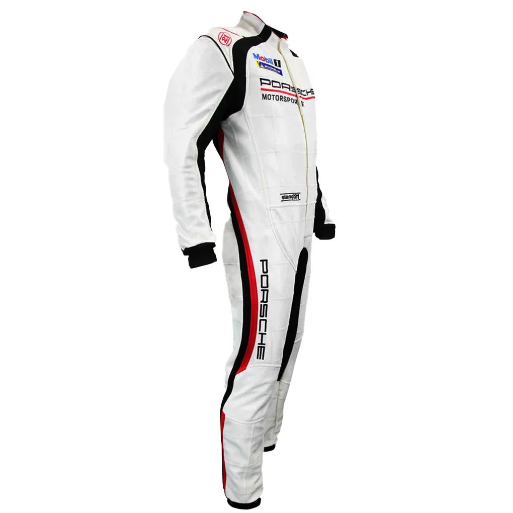 Porsche Motorsport Race Suit La Couture Hybrid, black - Fine Racewears
