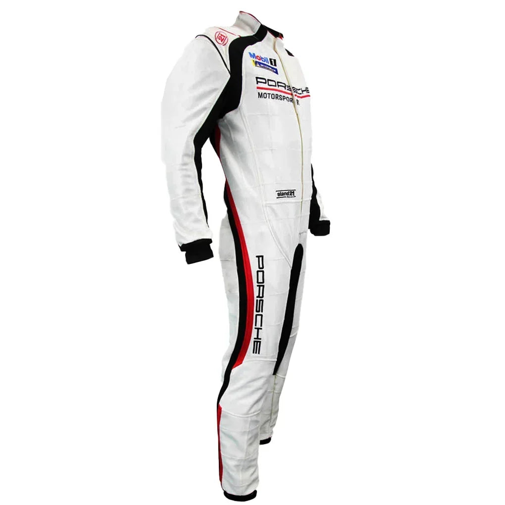 Porsche Motorsport Race Suit La Couture Hybrid white - Fine Racewears