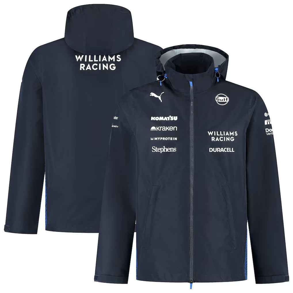 Williams Racing 2025 Team Rain Jacket