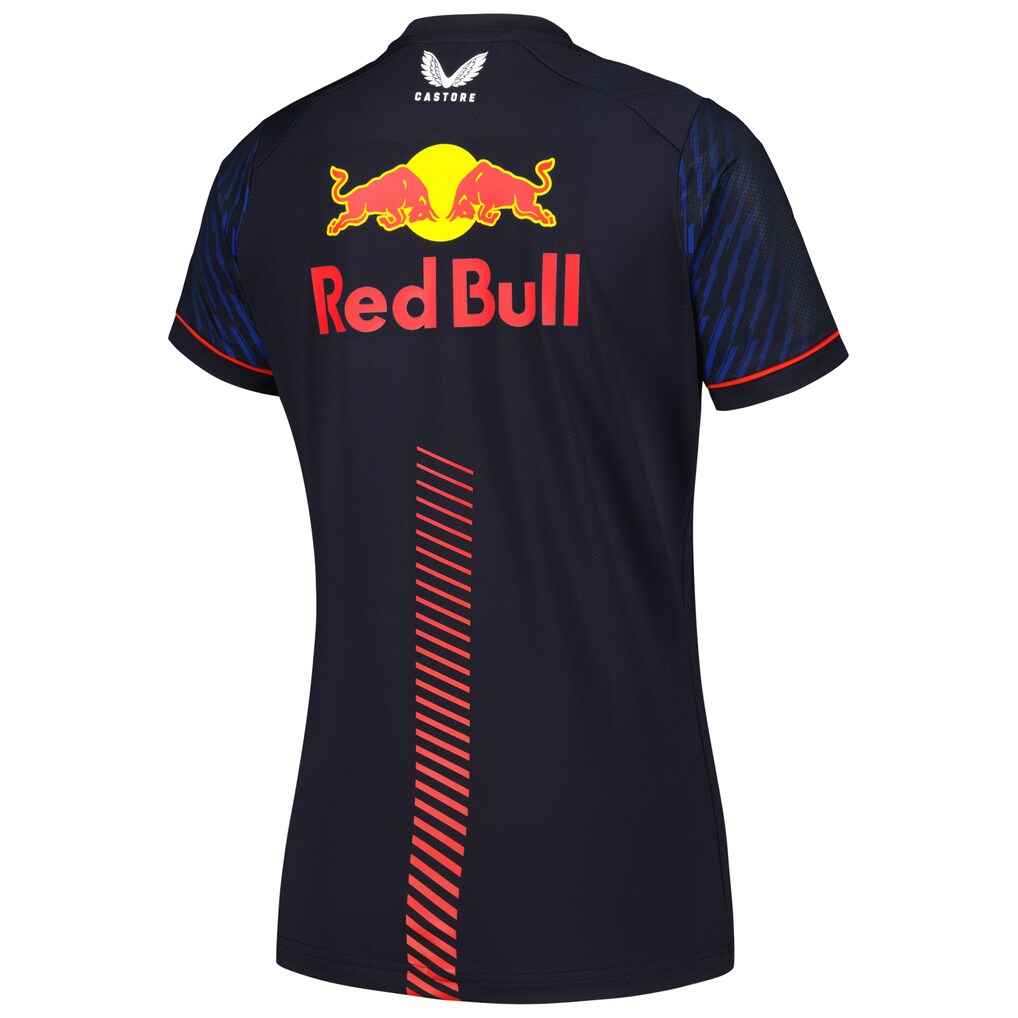 Women's Castore Sergio Perez Navy Red Bull Racing 2023 Driver Edition T-Shirt